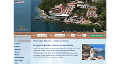 Desktop Screenshot of hotelcaporeamol.it